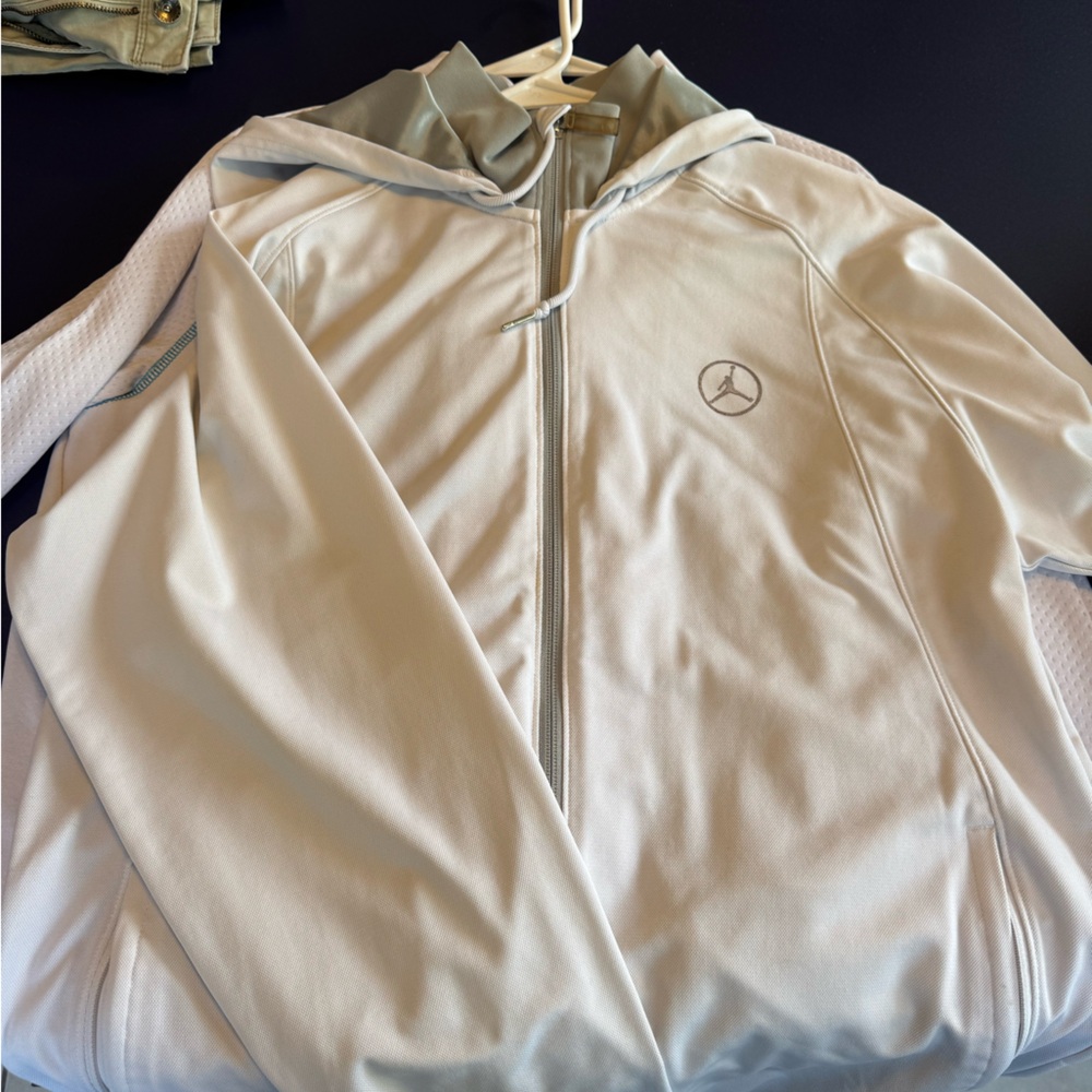 Jordan Gray Zip-Up Jacket
